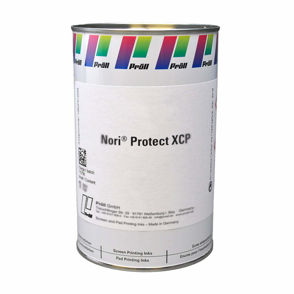 farba Nori Protect XCP Lakiery DualCure lakiery ochronne lakiery do sitodruku sitodruk przemysłowy