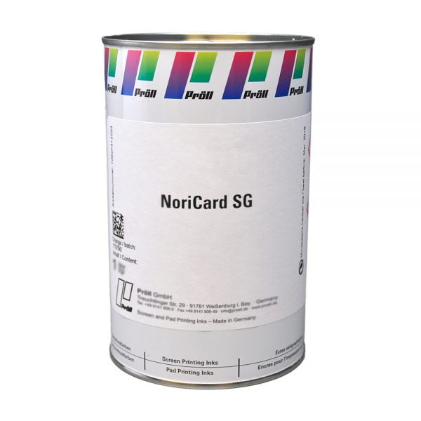 farba NoriCard SG Systemy do sitodruku na kartach plastikowych sitodruk przemysłowy