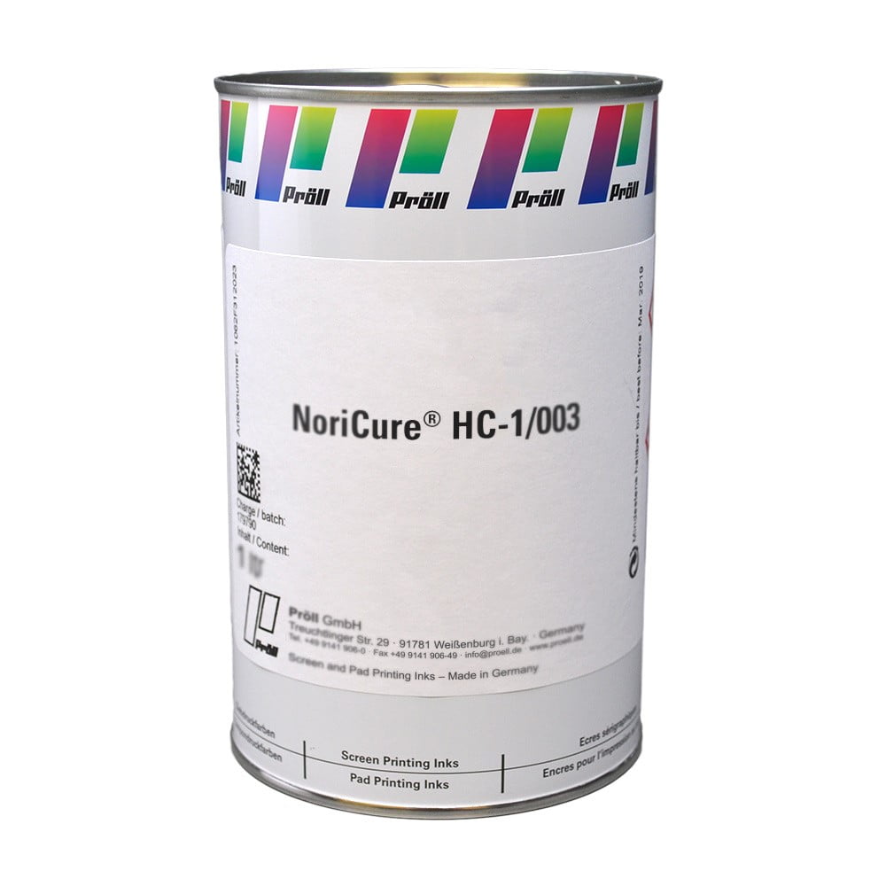farba NoriCure HC-1-003 Lakiery DualCure lakiery ochronne lakiery do sitodruku sitodruk przemysłowy