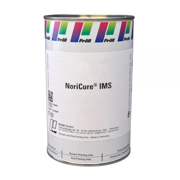 farba NoriCure-IMS Farby sitodrukowe utwardzane UV, Technologia IMD/FIM sitodruk przemysłowy
