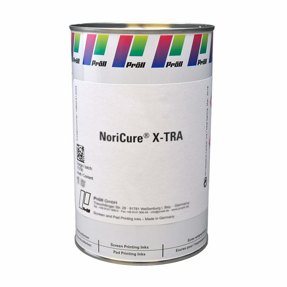 farba NoriCure X TRA Farby sitodrukowe utwardzane UV, Farby z efektem lustra i pigmentem specjalnym, Systemy do sitodruku na kartach plastikowych sitodruk przemysłowy