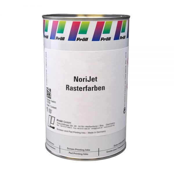 farba NoriJet Rasterfarben Farby sitodrukowe rozpuszczalnikowe sitodruk przemysłowy